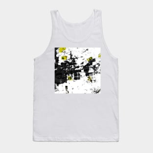 Abstract Calligraphy Tank Top